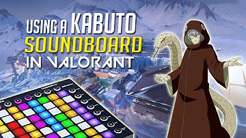 Using a Kabuto Yakushi Soundboard in Valorant