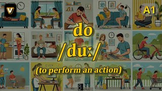 [v] Do meaning (to perform an action) with 5 examples