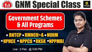 Important Programs & Schemes | Special Class For CHO /NHM /GNM | Complete Programs | By Charu Ma'aam