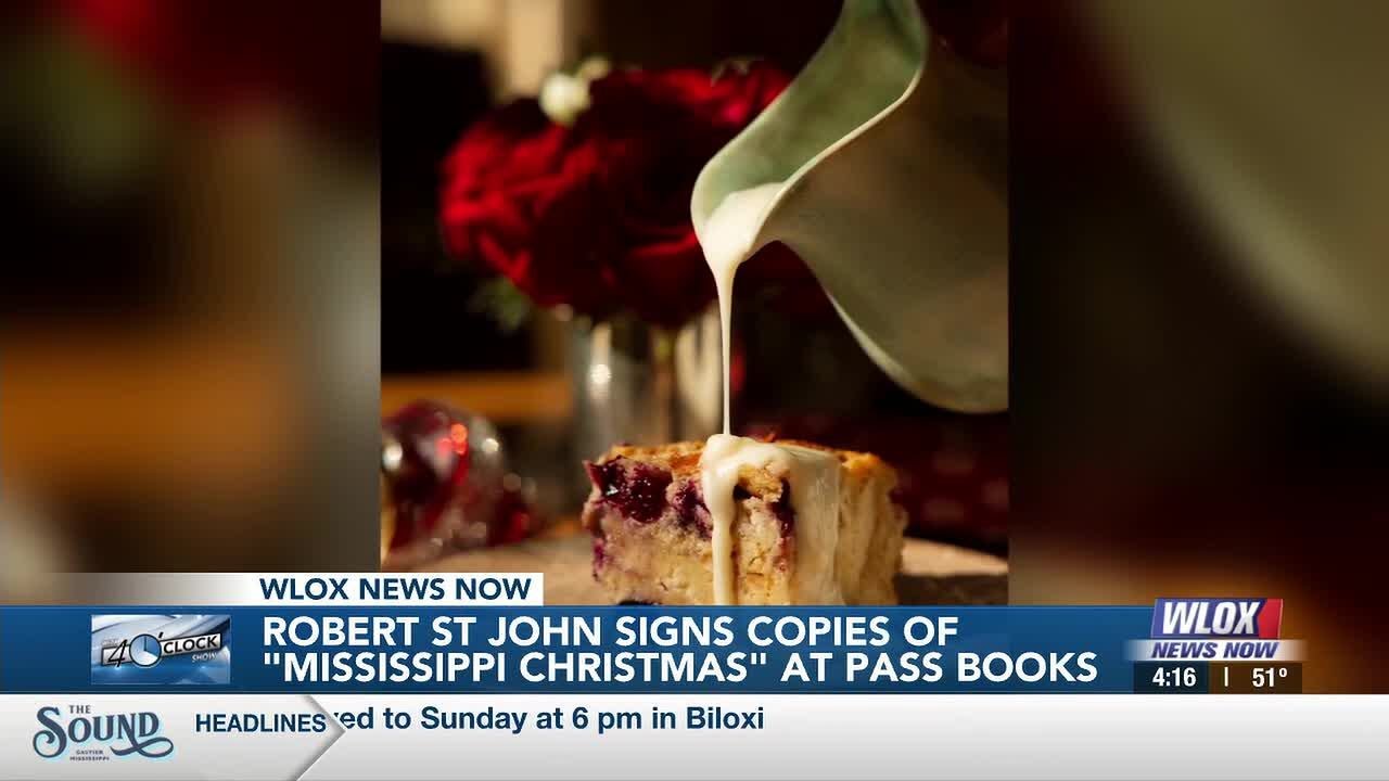 Mississippi restaurant owners Robert St. John releases cookbook 'Mississippi Christmas'