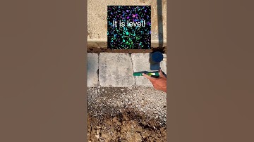 How to level blocks one to another #retainingwall #hardscape