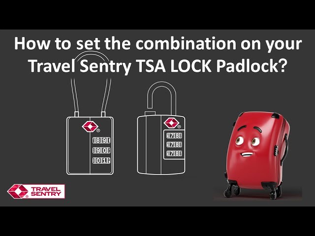 Cadenas de valise Travelhawk - Cadenas de voyage TSA - Cadenas à  combinaison - Cadenas