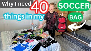 Why I Need 40 things in my Soccer Bag