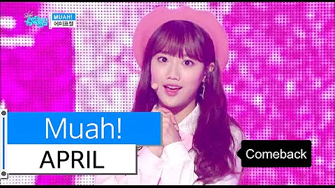 [HOT] APRIL - Muah!, 에이프릴 - 무아!, Show Music core 20151128