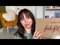 Asmr fabfitfun summer unboxing 