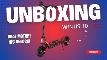 Kaabo Mantis 10 Lite丨Unboxing and Assembly Guide