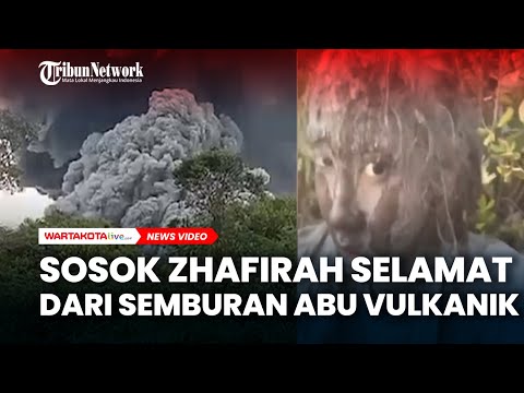 Sosok Zhafirah yang Berhasil Selamat dari Semburan Abu Vulkanik Gunung Marapi