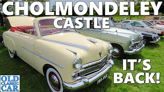 The Cholmondeley Castle classic car show 2023  IT'S BACK!!