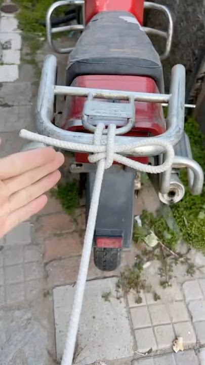 Genius Towing Trick Every Driver Should Know #knot #technique #rope #knowledge #interesting
