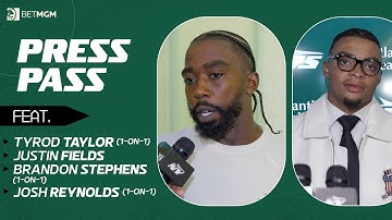 Tyrod Taylor & Justin Fields Discuss Mid-Game QB Change