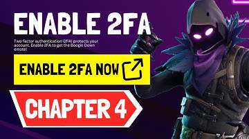 How to Enable 2FPA on Fortnite || Two-factor authentication (2FA) on Fortnite C4S2 || Epic Games