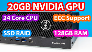 Compact with EVERYTHING Dell Precision 3280 Compact