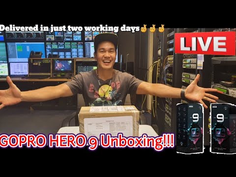 GOPRO HERO 9 LIVE Unboxing!!!