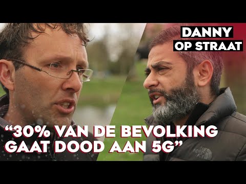 Anti 5G'ers over brandende TELEFOONMASTEN en het verband met corona | DANNY OP STRAAT #11