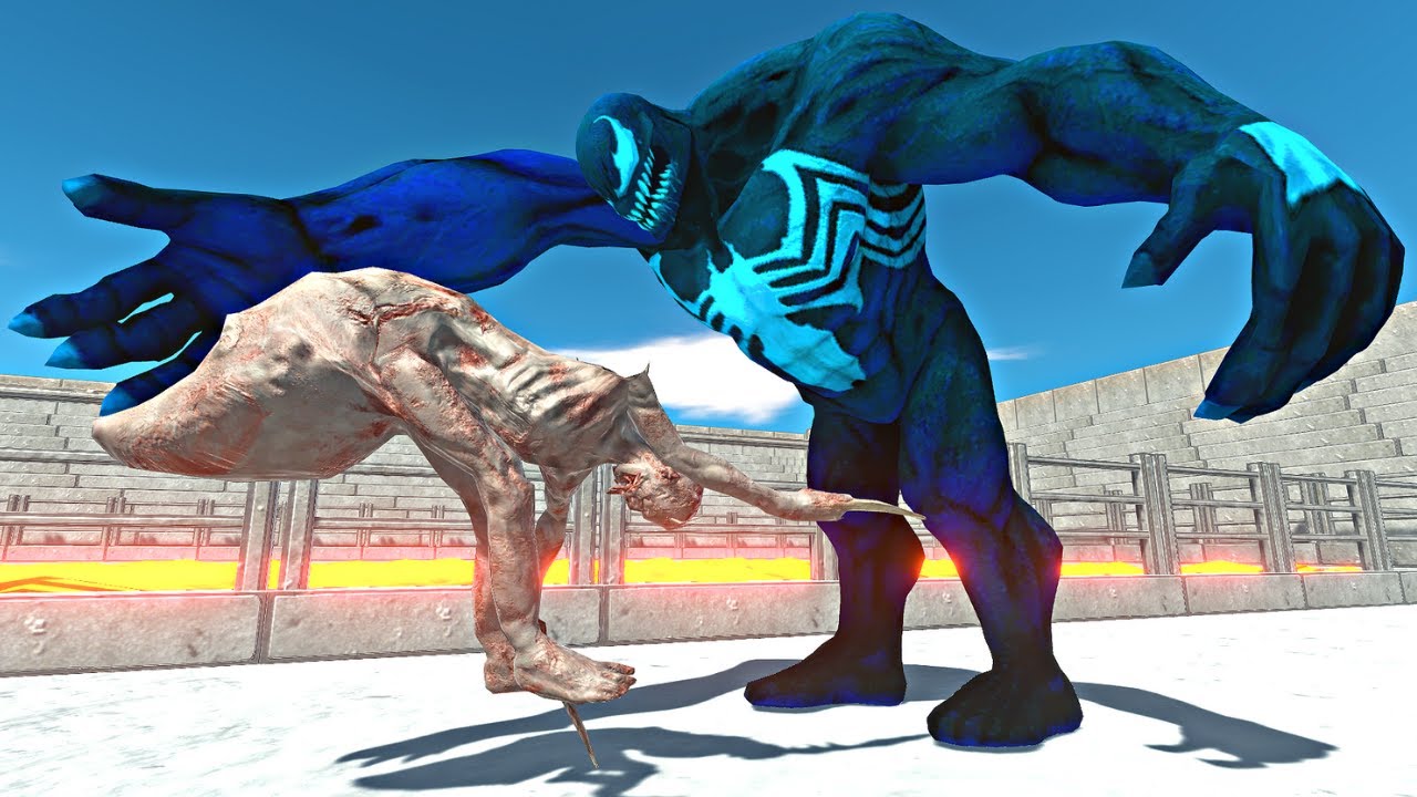 Ice Venom Goro Vs Infernals In Lava Stadium Arena Animal Revolt Battle Simulator