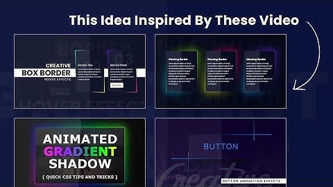 CSS3 Gradient Border with Multiple Color Animation Effects