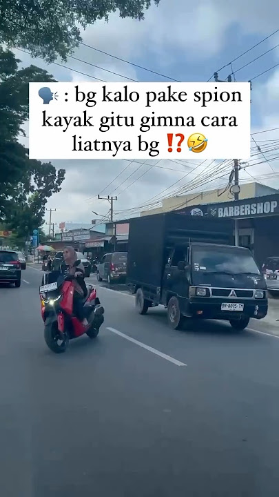 Cewe bawa motor  ‼️