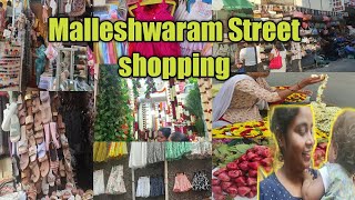 Malleshwaram street Shopping🛍️ vlog || #kskiladis || KS Kiladis 💕