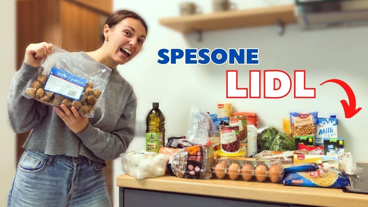 SVUOTA LA SPESA LIDL in Lituania 🛒 spesone per il mese