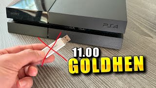 ¡GOLDHEN sin USB y Bin Loader! 🔥 PS4 11.00