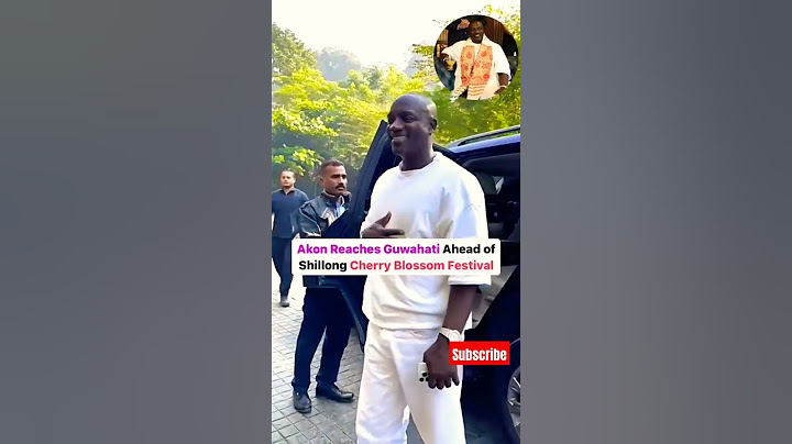 @Akon  reached in Guwahati #akon #Akon #guwahati #cherryblossom #shillong #trending #assamnews