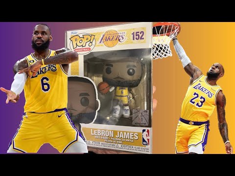 Funko, Toys, Funko Pop Lebron James Lakers Yellow Jersey