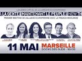 🔴 MEETING INTERNATIONAL #MaintenantLePeuple avec JL. Mélenchon et Manon Aubry à Marseille