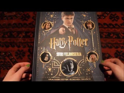 [ASMR] Harry Potter Film Wizardry Book (Crinkles & Tapping)