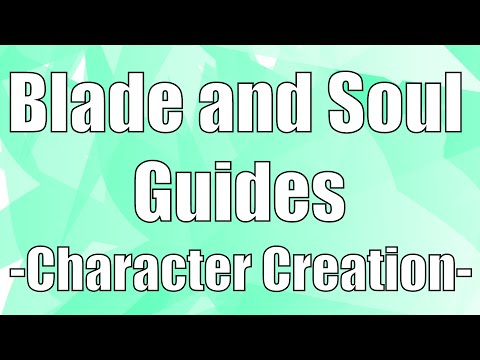 blade and soul character creation Видео