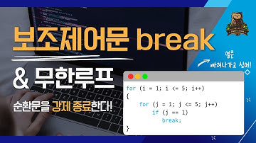 [27-1강 보조제어문 break와 무한루프] 코딩테스트 고득점을 위한 기초코딩학습서 코딩마법서 C/C++ STONE