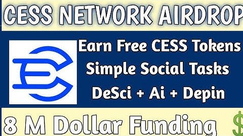 HOW TO JOIN CESS NETWORK AIRDROP  | FULL GUIDE  |FREE CRYPTO MINING WITH ASHI