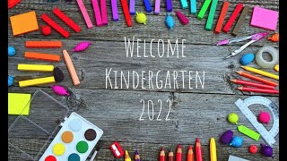 Kindergarten Orientation 2022