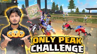 Only Peak Challenge পকর উপর পর মযচ টক থকর চযলঞজ Freefire Funny Video