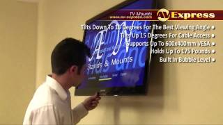 TygerClaw Tilting Wall Mount for 30″-50″ Flat Panel TV On Wall TV Mount -- Tilting Wall Mount Review | AV-Express