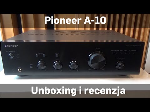 Pioneer A-10 Wzmacniacz zintegrowany unboxing/recenzja sklep.RMS.pl [PL / ENG]