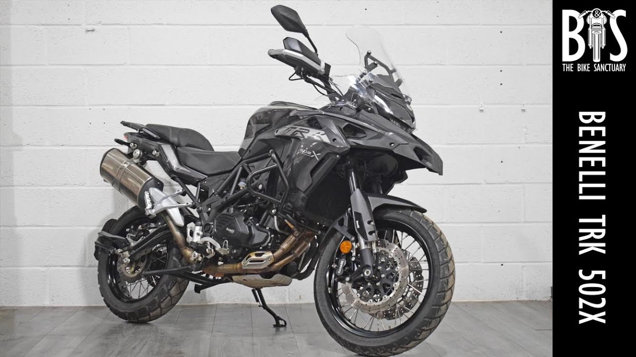2023 Benelli 502 TRK X Adventure A2 Legal Tourer - YouTube