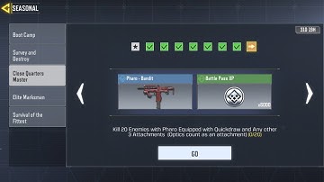 CLOSE QUARTERS MASTER | KILL 20 ENEMIES WITH PHARO WITH ATTACHMENTS OF QUICKDRAW | EXPLAIN AND MORE