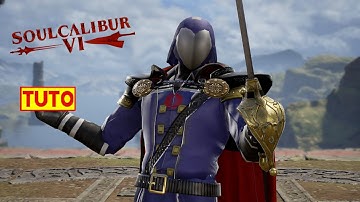 SOULCALIBUR 6 TUTORIAL : HOW TO MAKE COBRA COMMANDER