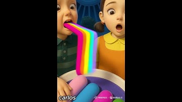 Squid Game AI Korean Snack ASMR #squidgame #squidgame2 #ai #asmr