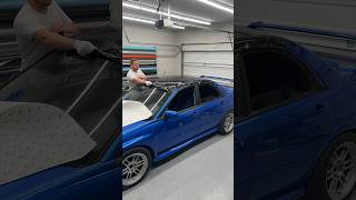 Subaru Impreza WRX STI Roof Wrap Transformation