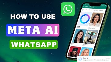How To Use Meta AI In WhatsApp | Meta AI Chatbot