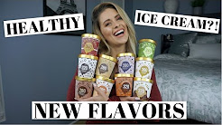 HEALTHY ICE CREAM?! | Halo Top 10 NEW Flavors and Taste Test