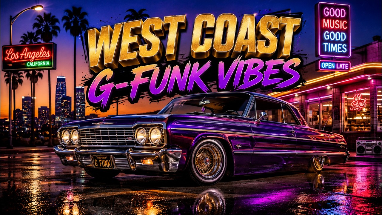 🌴 West Coast Sunset | Smooth G-Funk & Hip Hop Mix - YouTube