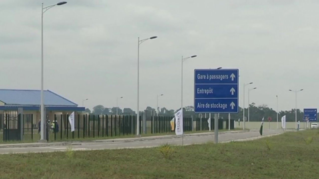 Congo, INAUGURATION DU NOUVEAU PORT FLUVIAL D'OYO