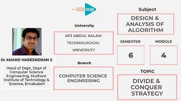 ASAP Engineering Session 75 | 𝐂𝐒 | 𝐒𝟔 | 𝐃𝐢𝐯𝐢𝐝𝐞 & 𝐂𝐨𝐧𝐪𝐮𝐞𝐫 𝐒𝐭𝐫𝐚𝐭𝐞𝐠𝐲 𝐛𝐲 𝐃𝐫 𝐀𝐧𝐚𝐧𝐝 𝐇𝐚𝐫𝐞𝐞𝐧𝐝𝐫𝐚𝐧 𝐒