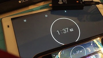 Eachine ROTG01 Pro FPV lag & latency & delay test video - APP on Samsung Galaxy S7 (SM-G930F)