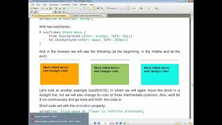 CSS3 New Lesson 28: New properties and functionalities in CSS3. Animation