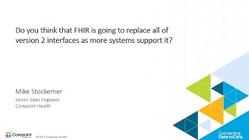 Is FHIR going to replace all of version 2 interfaces?