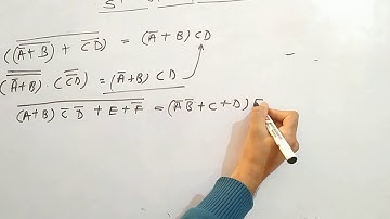 Boolean algebra : Basic problems (in Hindi) video 1 | Surendra Khilery