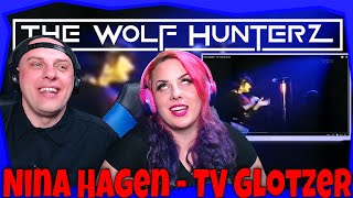 Nina Hagen - TV Glotzer (live) THE WOLF HUNTERZ Reactions